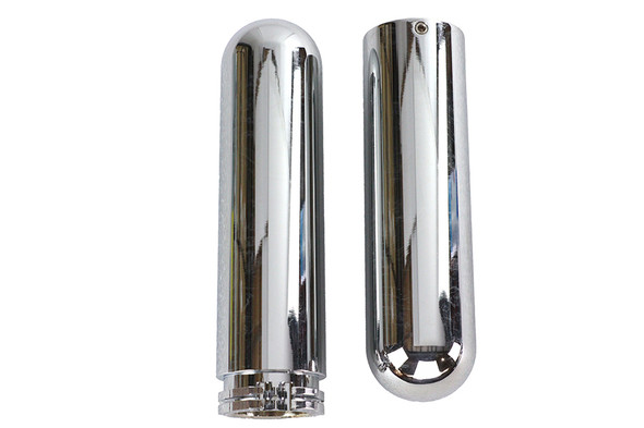 V-Twin - 28-0582 - Billet Fat Style Grip Set